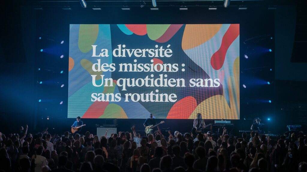 La diversité des missions : un quotidien sans routine