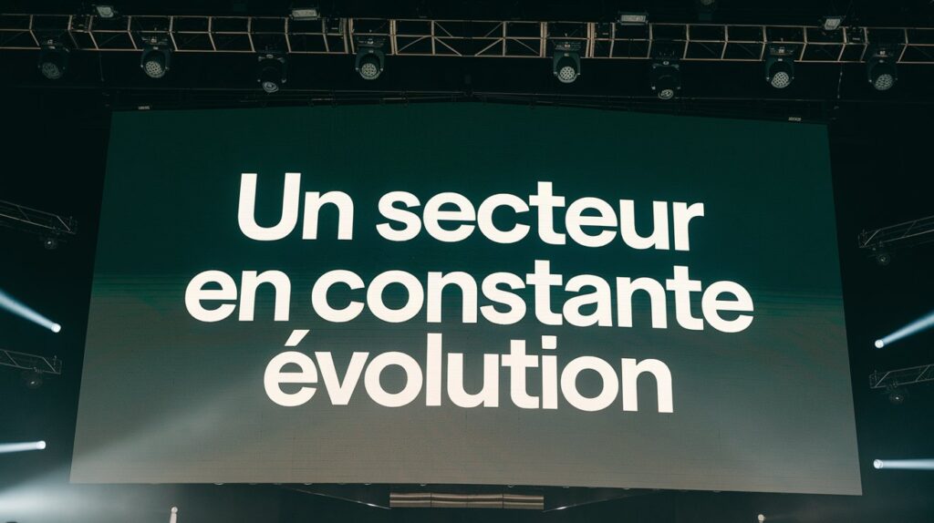 Un secteur en constante évolution